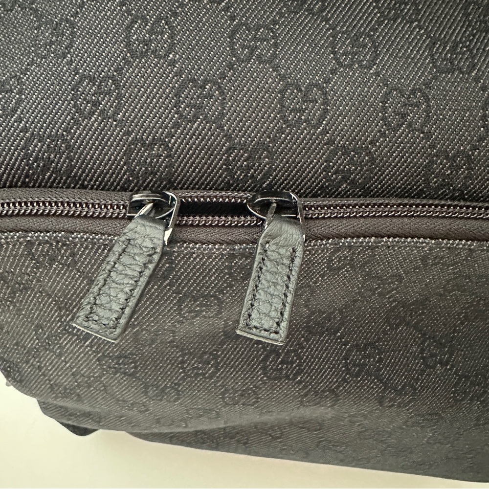 BRAND NEW Gucci GG Black Canvas Men’s Backpack Large - Picture 2 of 13